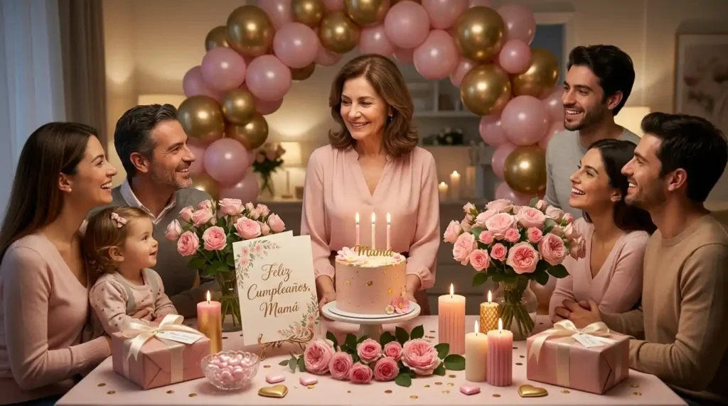 Birthday Greetings in Spanish for Mom