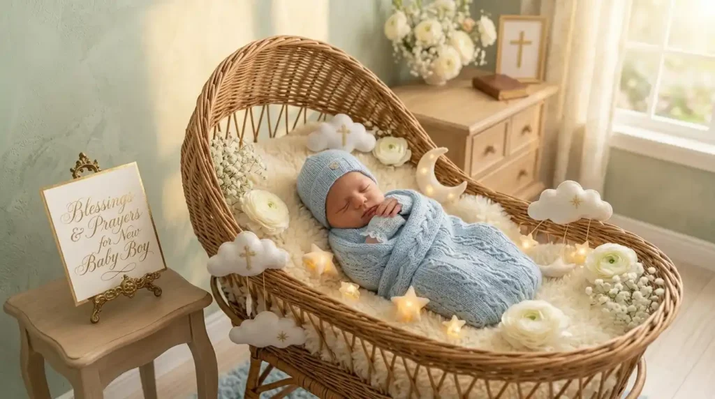 Blessings and Prayers for a New Baby Boy