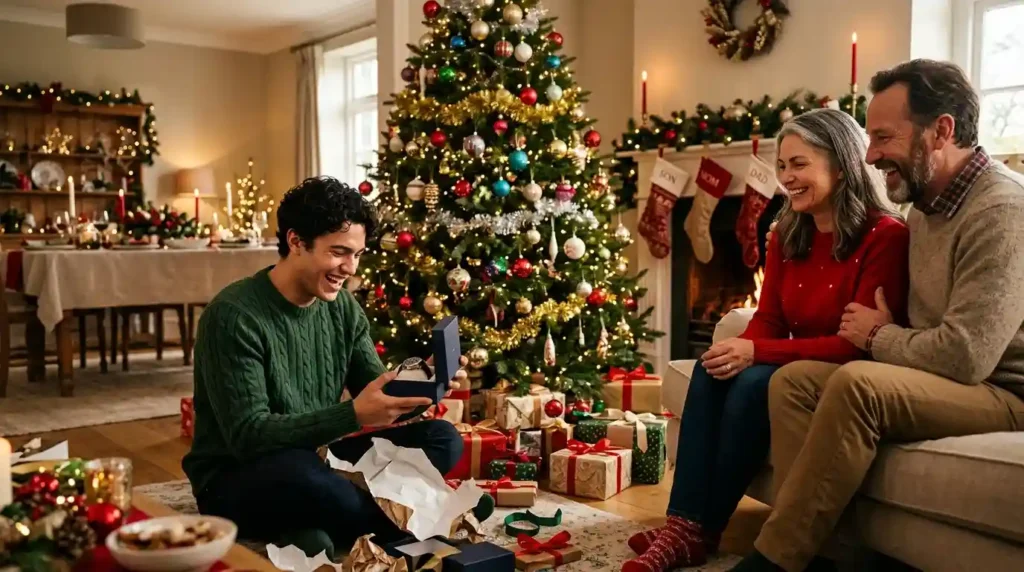 Celebration Christmas Greetings for Son