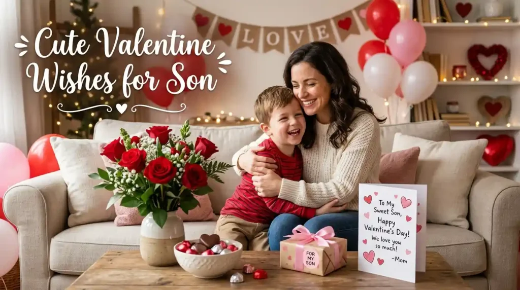 Cute Valentine Wishes for Son