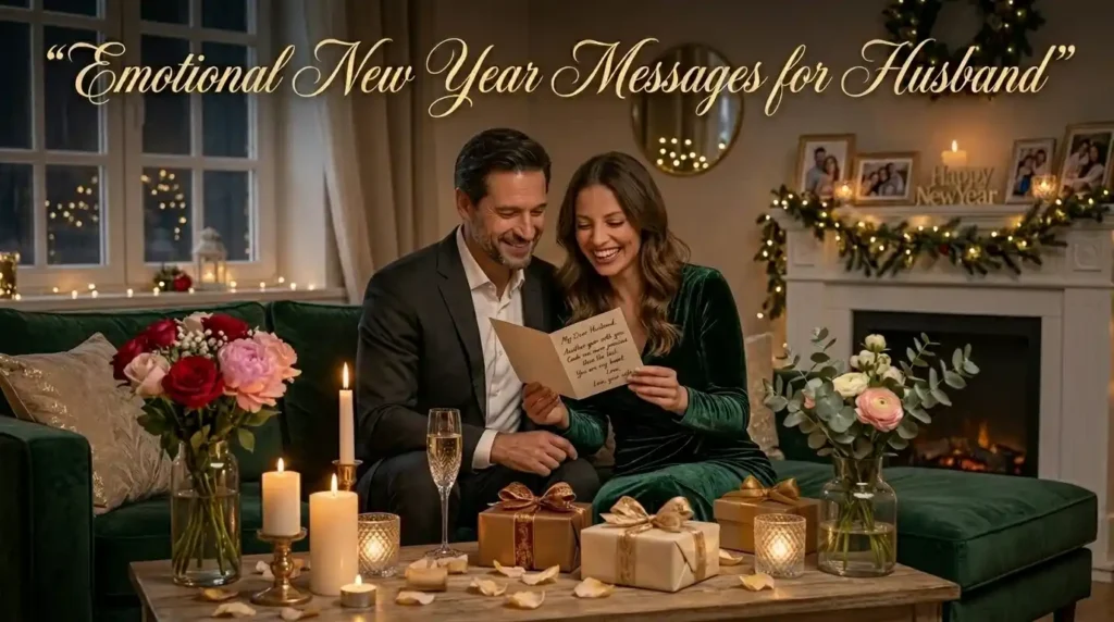 Emotional New Year Messages for Husband