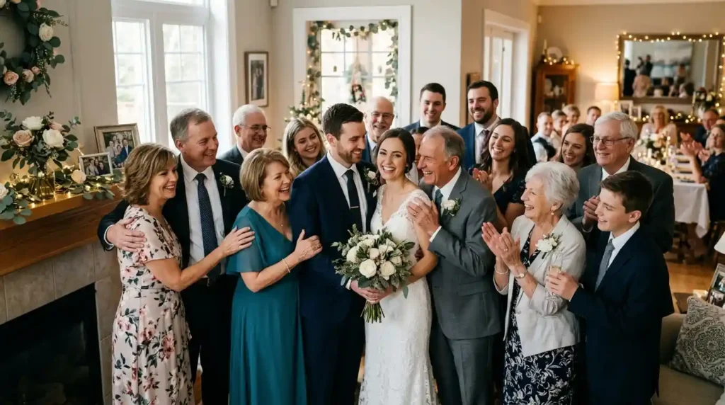 Family Wishes for a Married Couple