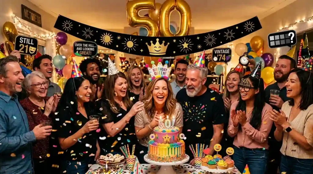 Funny 50th Birthday Wishes