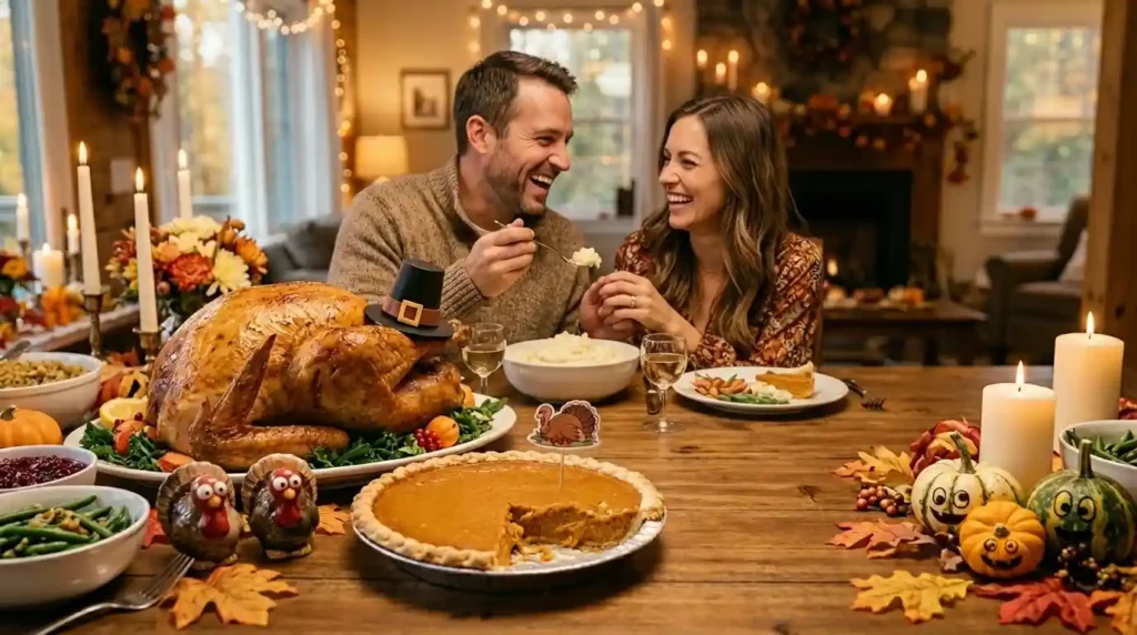 Funny Thanksgiving Wishes for Couples