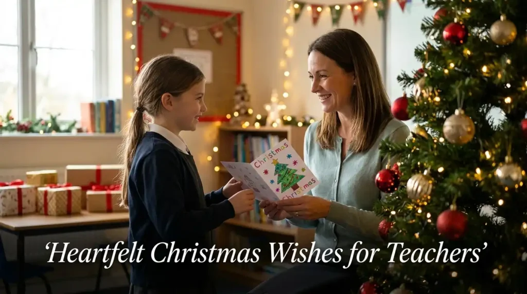Heartfelt Christmas Wishes for Teachers