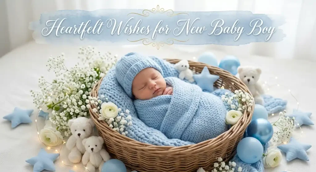 Heartfelt Wishes for New Baby Boy