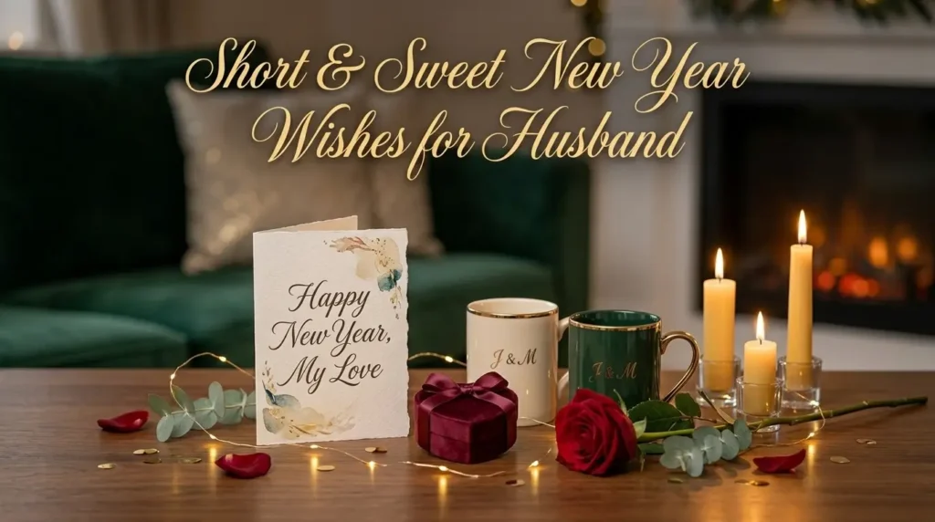  Short & Sweet New Year Wishes for Husband