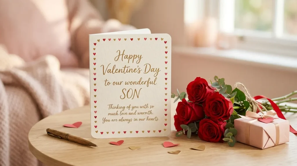 Short & Sweet Valentine Wishes for Son