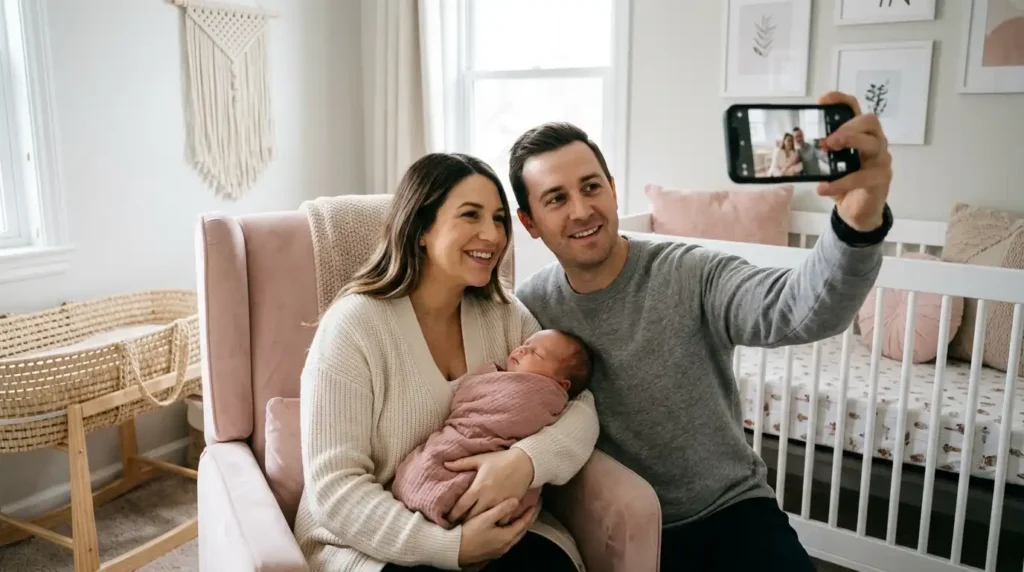 Social Media Captions for a Baby Girl