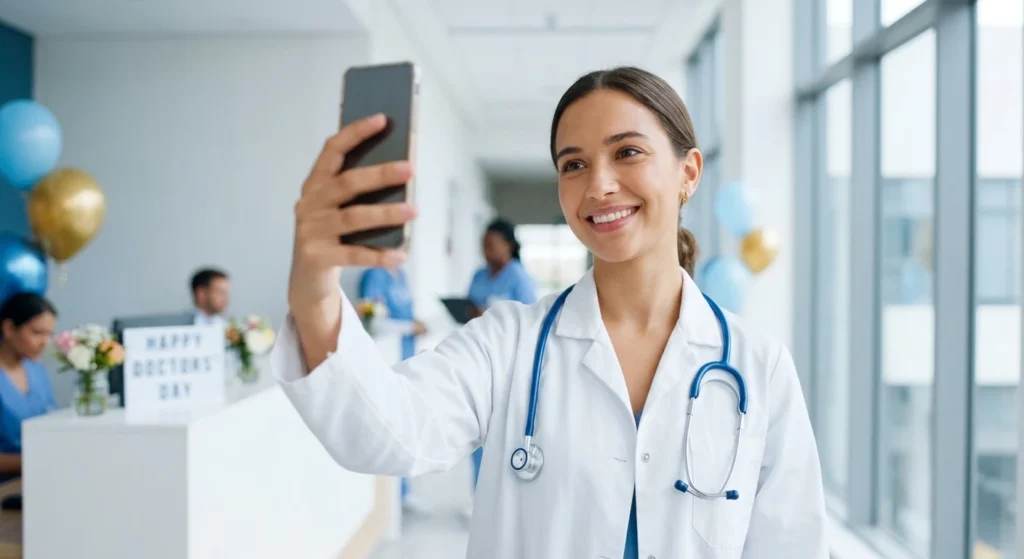 Social Media Captions for Doctors