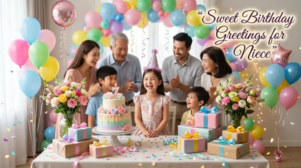 Sweet Birthday Greetings for Niece