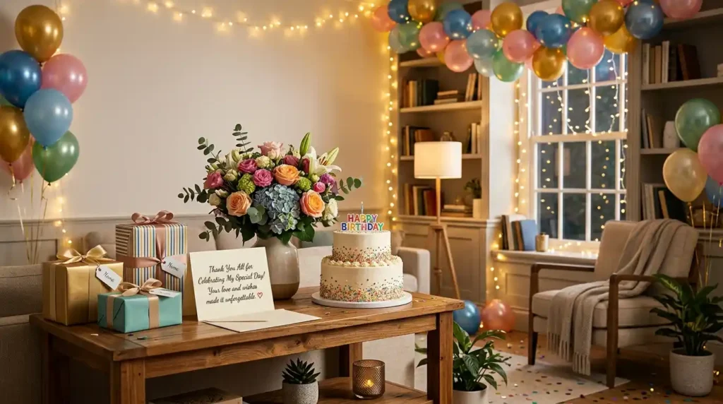Thank You Messages for Birthday Celebration
