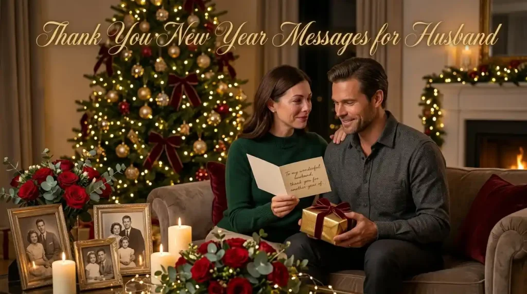 Thank You New Year Messages for Husband