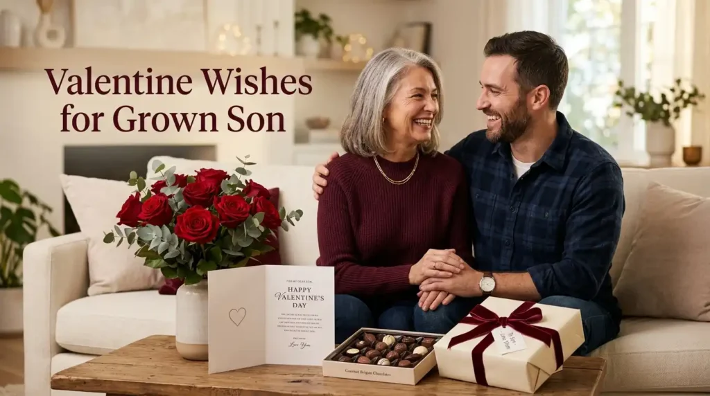 Valentine Wishes for a Grown Son