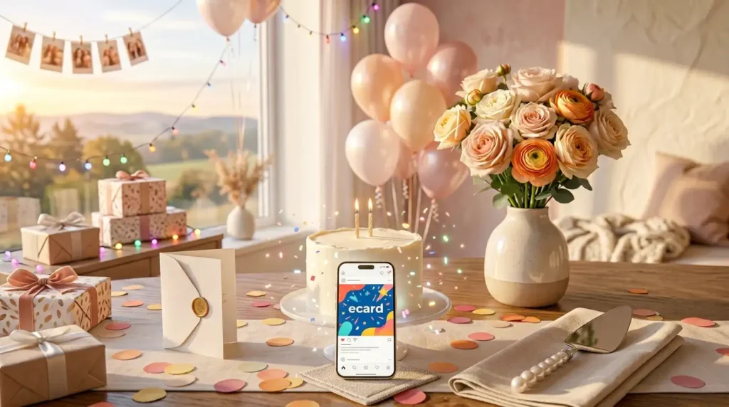 Birthday Ecard Messages for Social Media