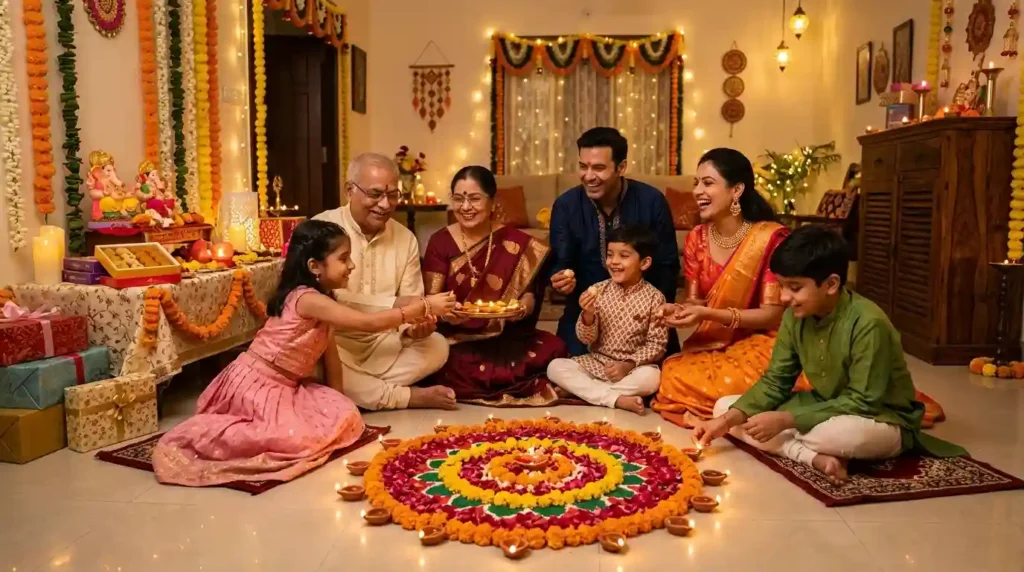  Family Greetings for Diwali and New Year