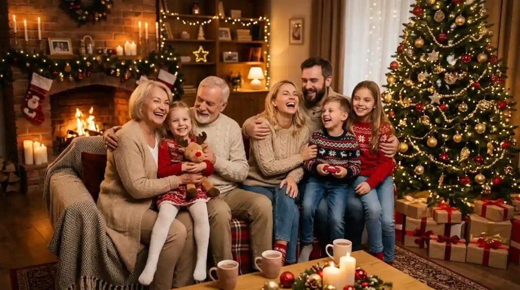 Heartfelt Family Happy Christmas Wishes