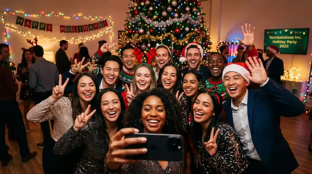 Holiday Captions for Colleagues