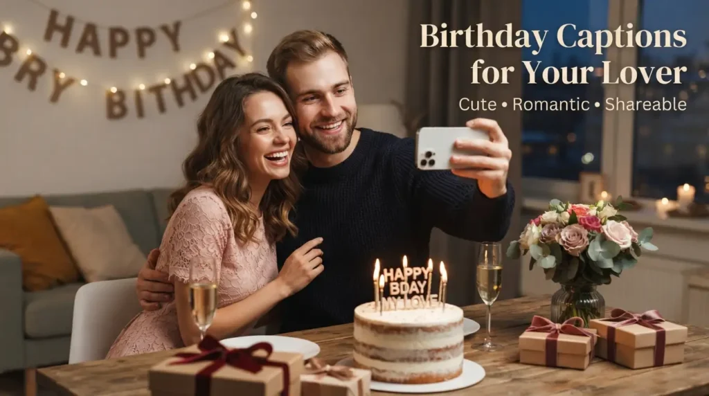 Birthday Captions for Your Lover