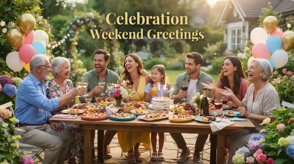 Celebration Weekend Greetings