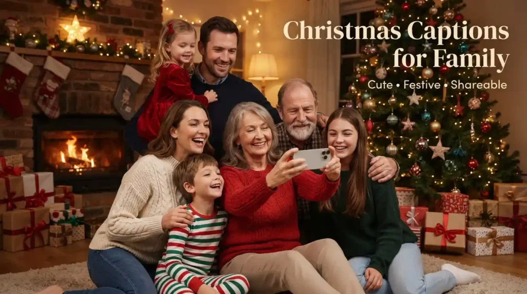 Christmas Captions for Family