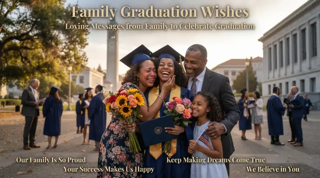 Family Graduation Wishes