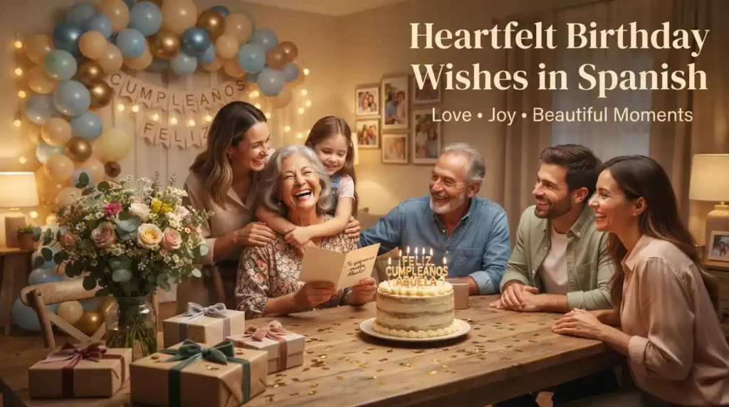 Heartfelt Birthday Wishes in Spanish