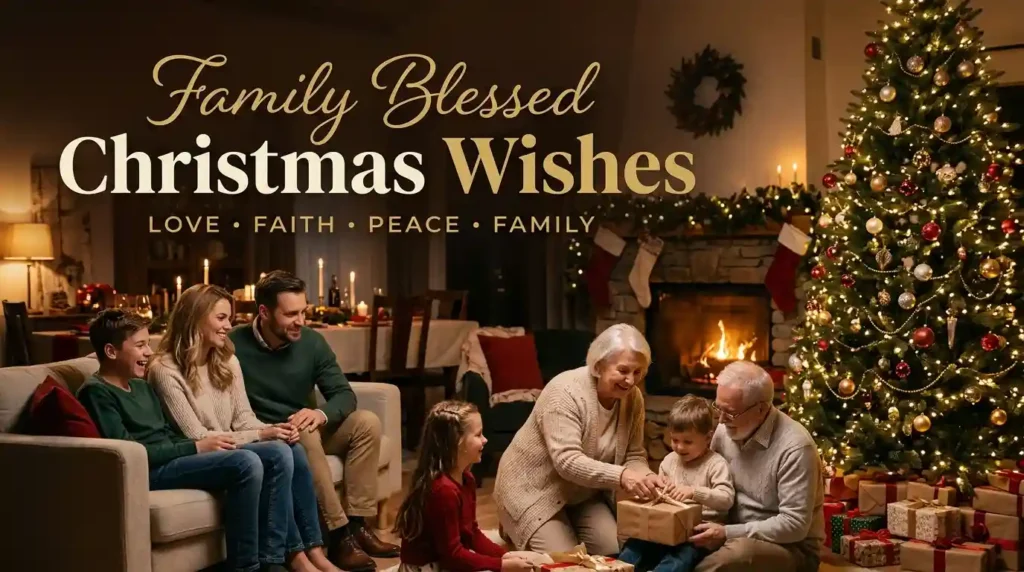 Heartfelt Family Blessed Christmas Wishes