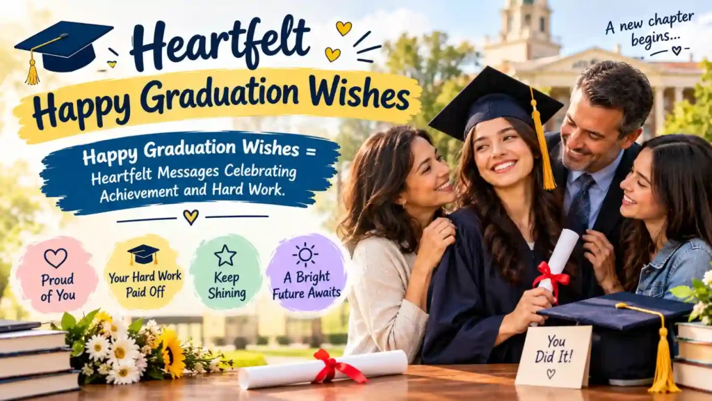 Heartfelt Happy Graduation Wishes