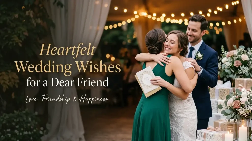 Heartfelt Wedding Wishes for a Dear Friend