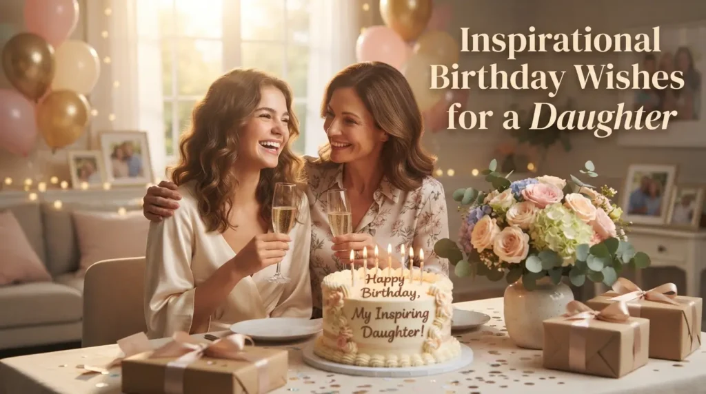 Inspirational Birthday Wishes for a Daughter