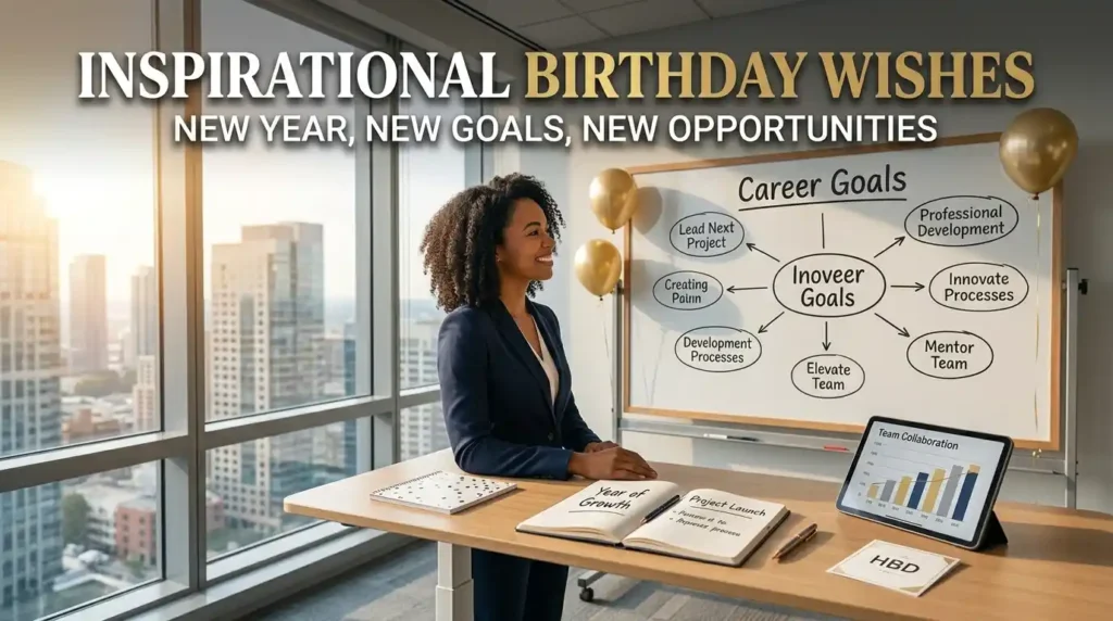 Inspirational Birthday Wishes for Coworker