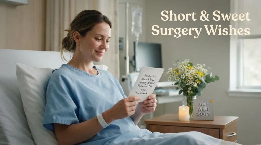 Short & Sweet Surgery Wishes
