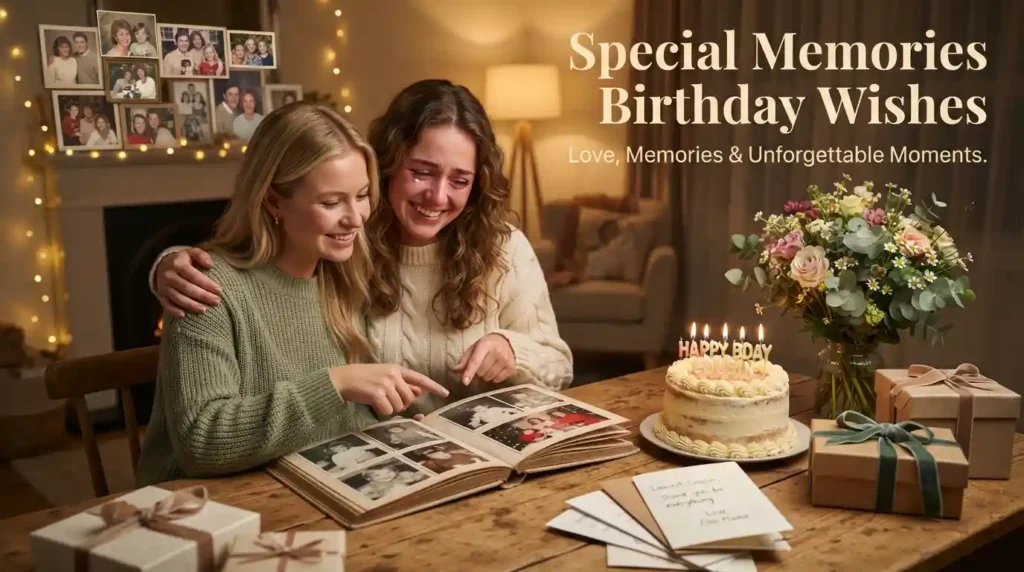 Special Memories Birthday Wishes for Cousin