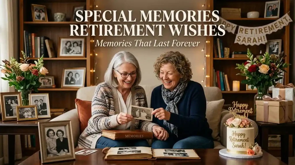Special Memories Retirement Wishes