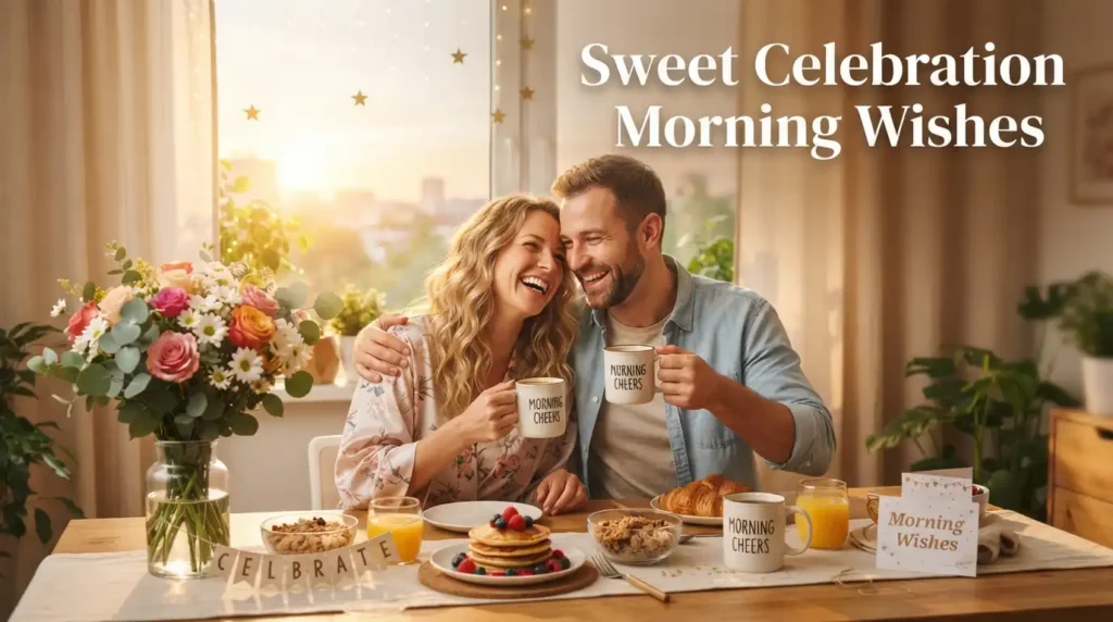 Sweet Celebration Morning Wishes