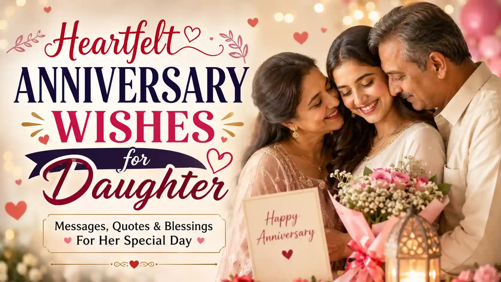 Anniversary Wishes for Daughter