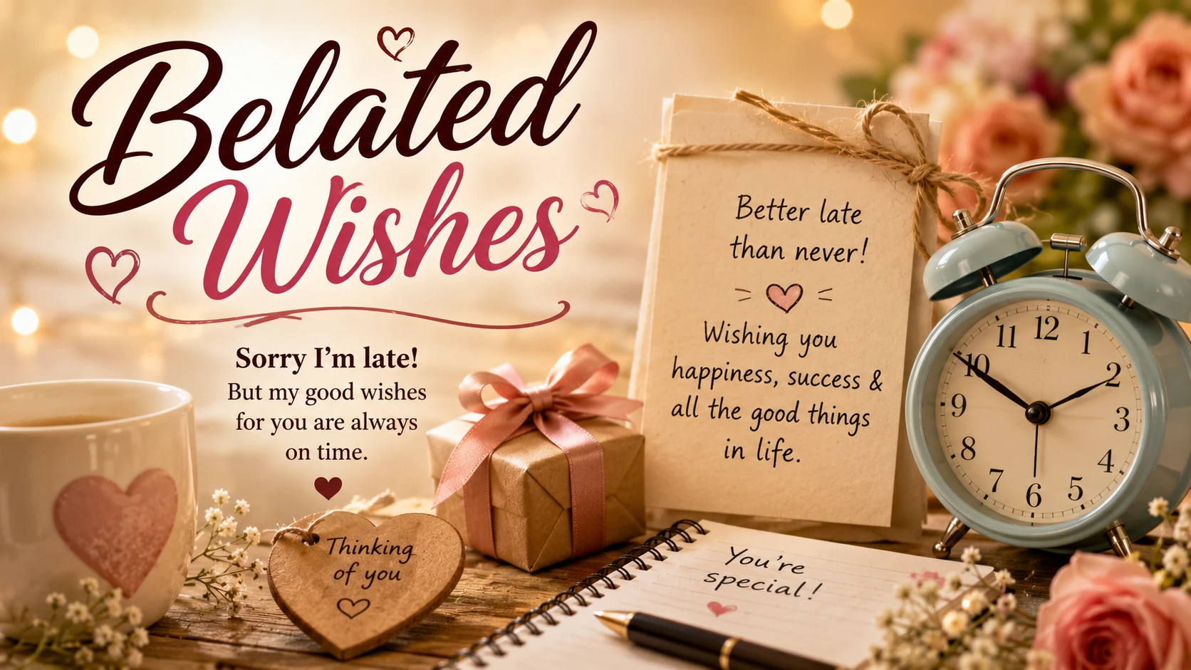 Belated Wishes