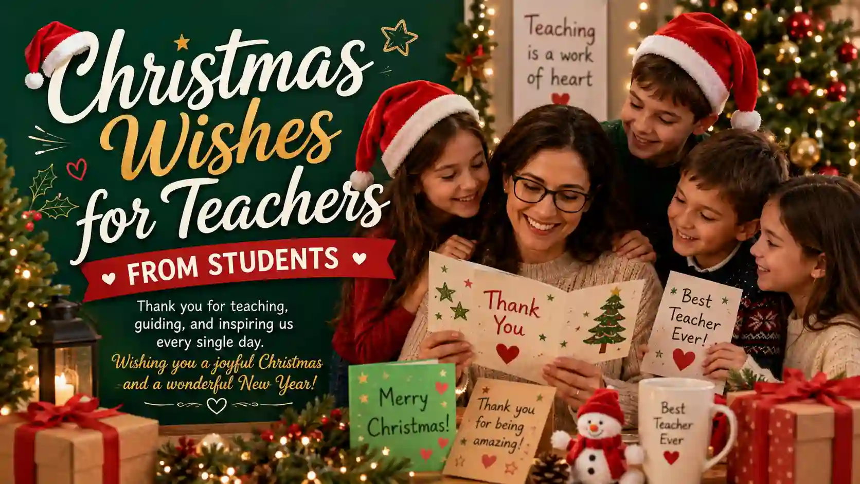 Christmas Wishes for Teachers from Students