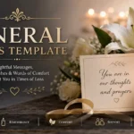 Funeral Wishes Template
