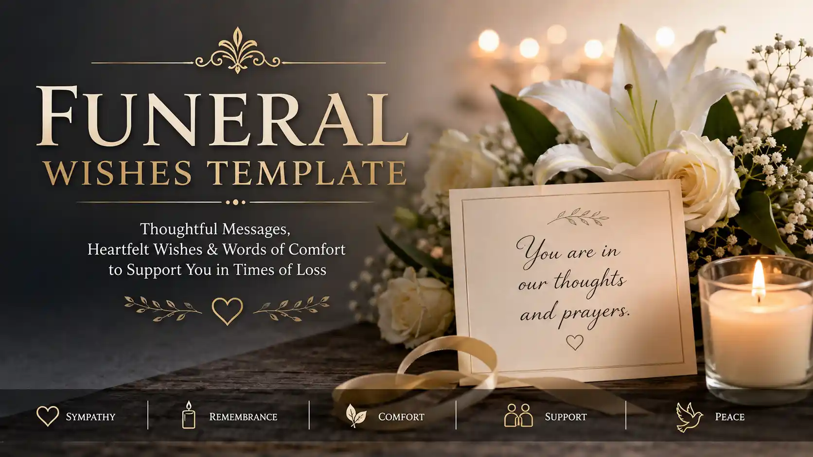 Funeral Wishes Template