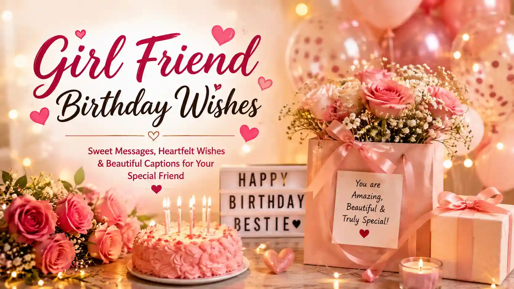 Girl Friend Birthday Wishes
