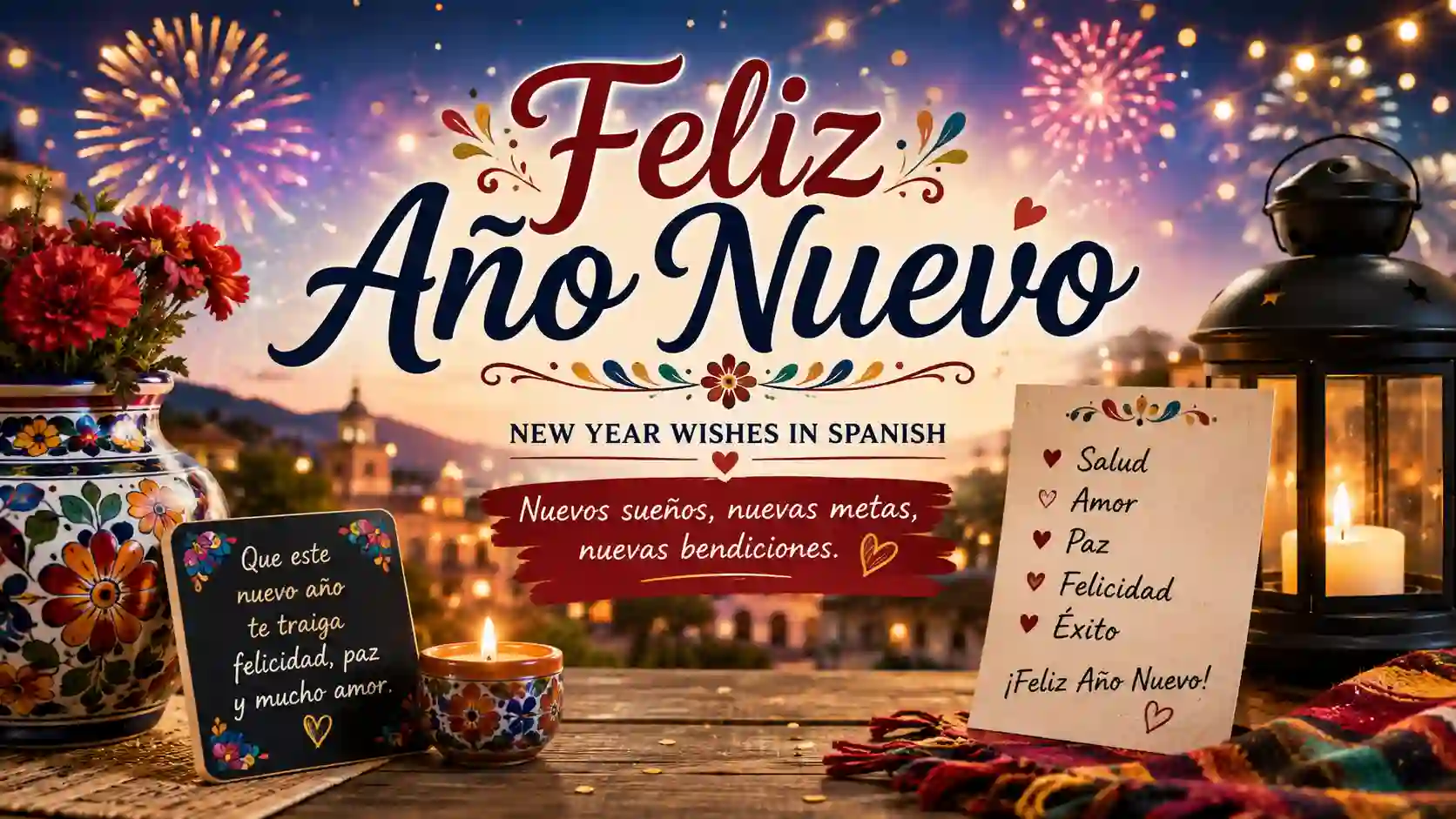 New Year Wishes in Spanish