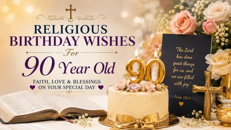 Religious Birthay Whishes For 90 Year