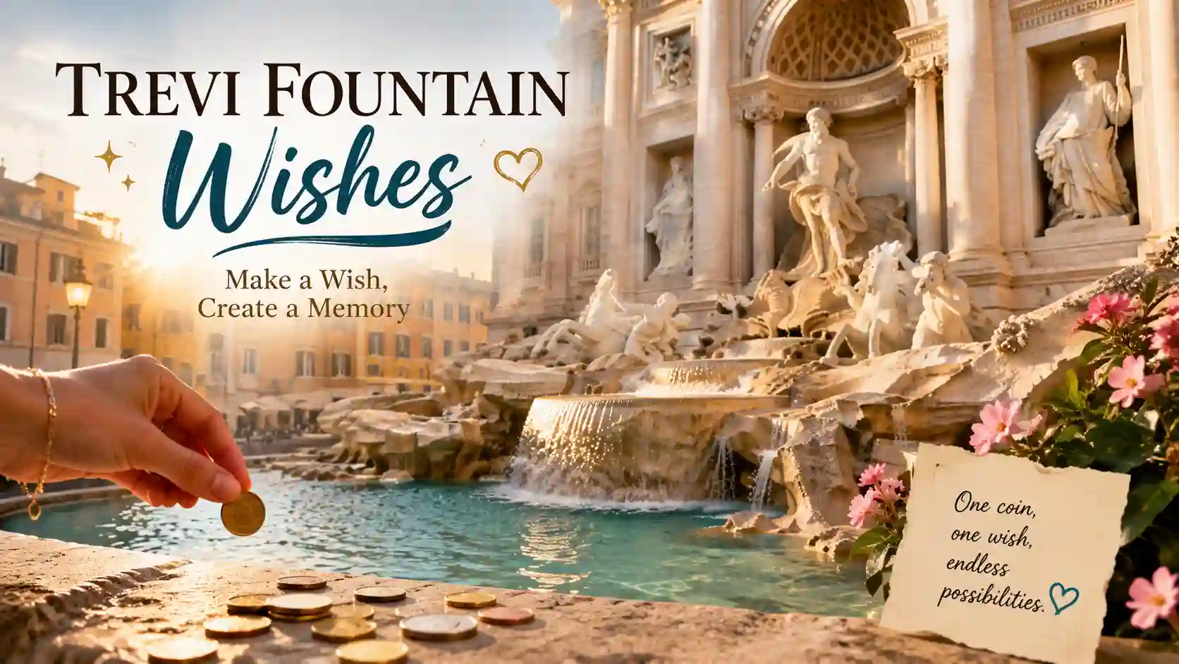 Trevi Fountain Wishes