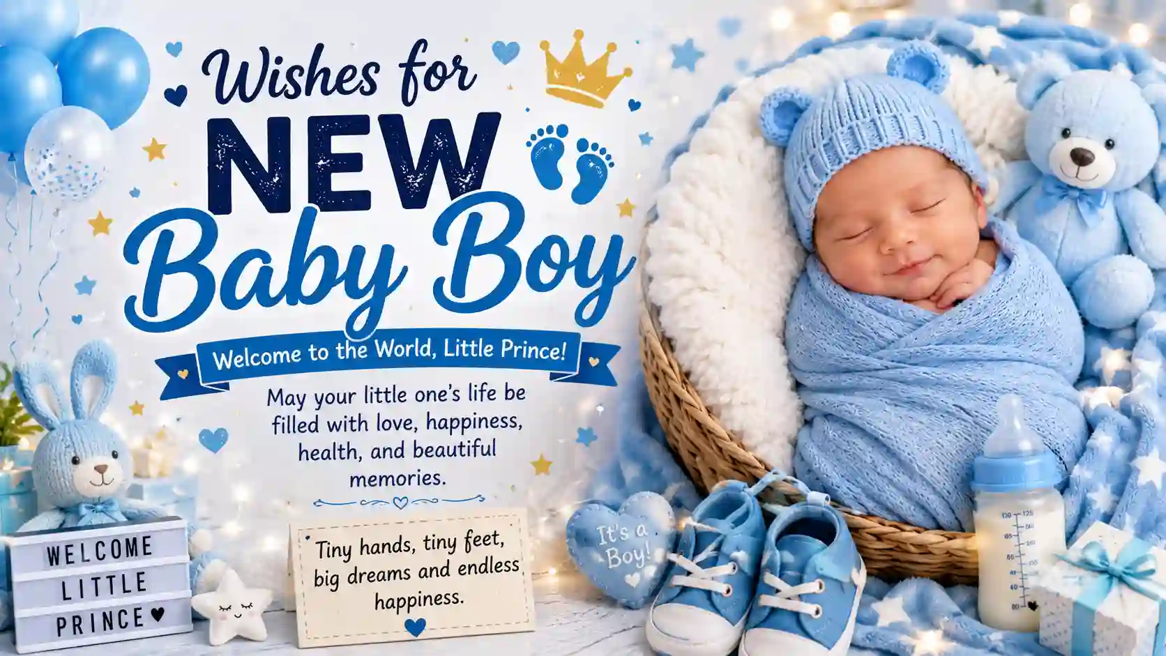 Wishes for New Baby Boy