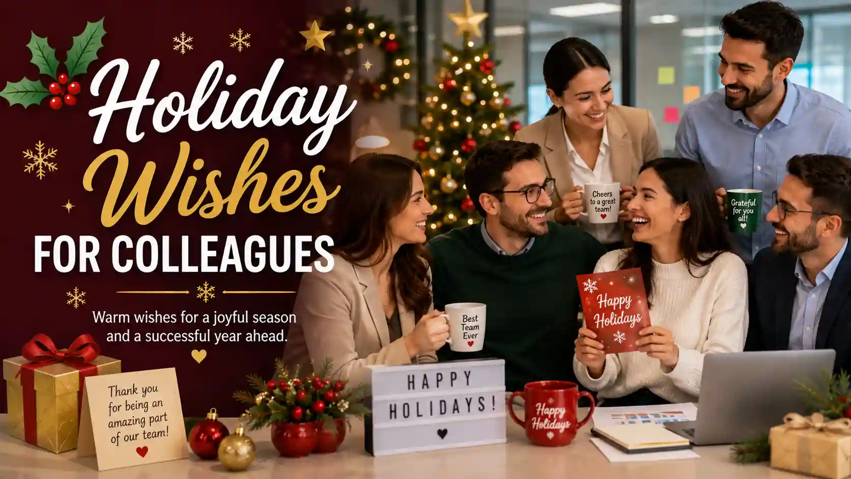 Holiday Wishes for Colleagues