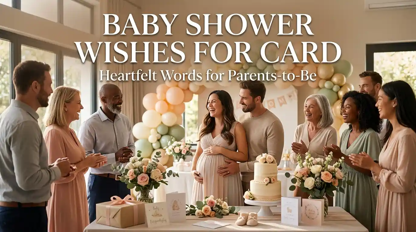 Baby Shower Wishes for Card