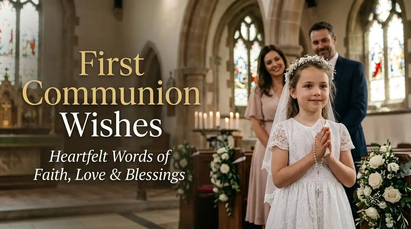 First Communion Wishes